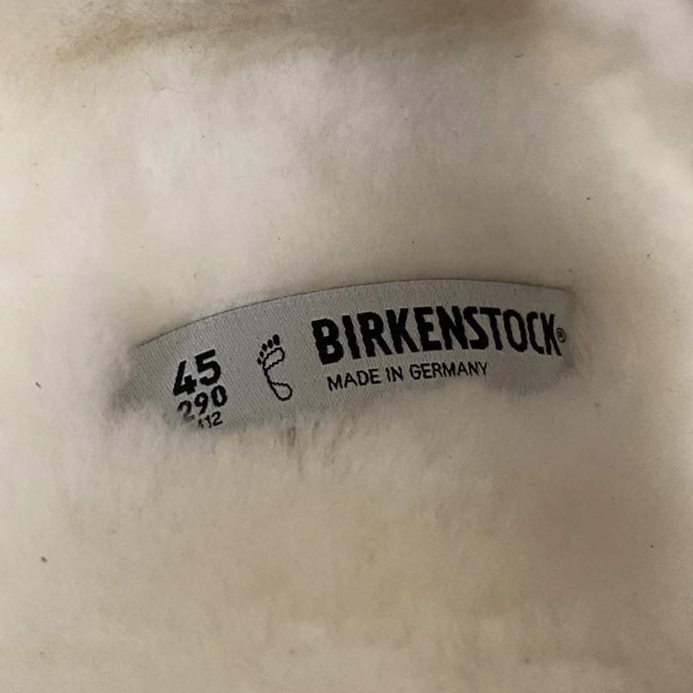 NEW Birkenstock Arizona Shearling Sandals Men’s Size 45 / 12